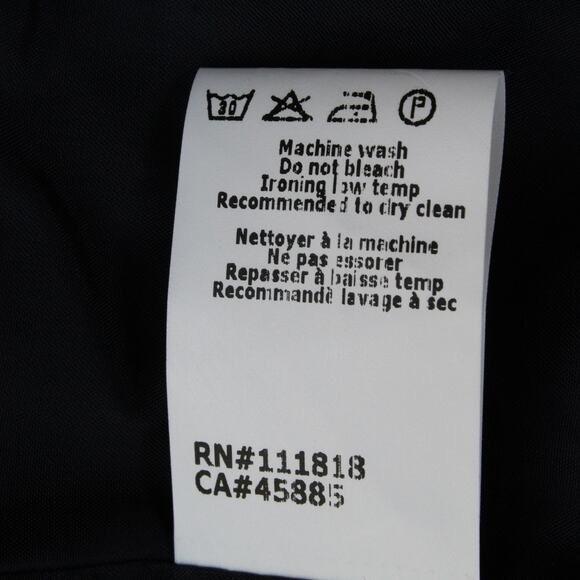 Michael Kors Italy Button Front Jacket size 10 Silk Blend - Picture 11 of 16